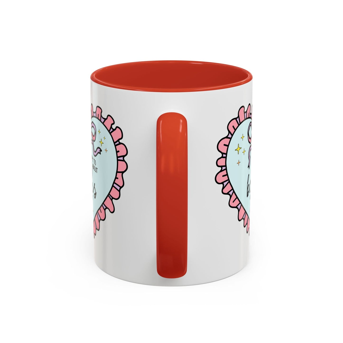 Happy to Talk About Books All Day Long Coffee Mug