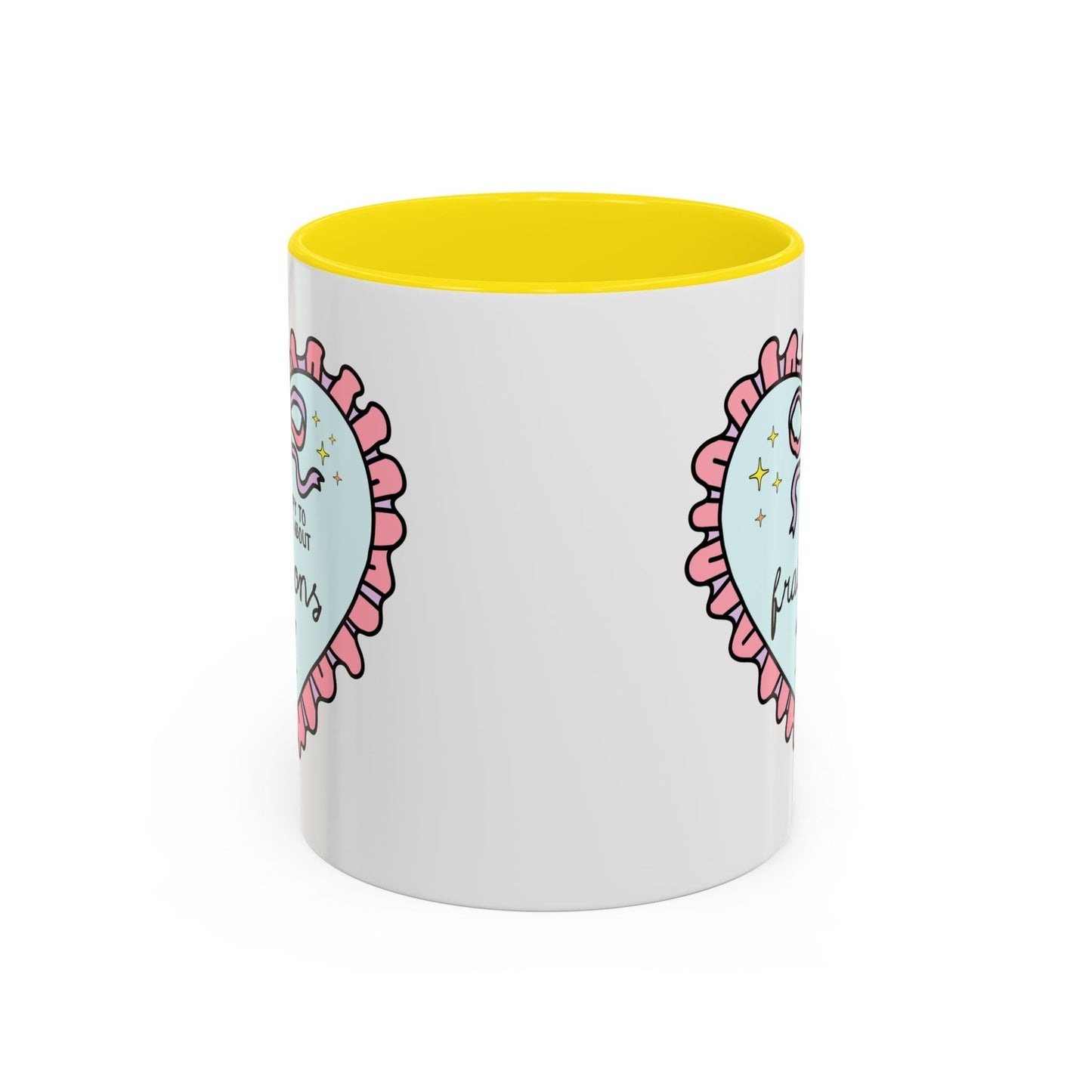 Happy to Talk About Fractions Coffee Mug