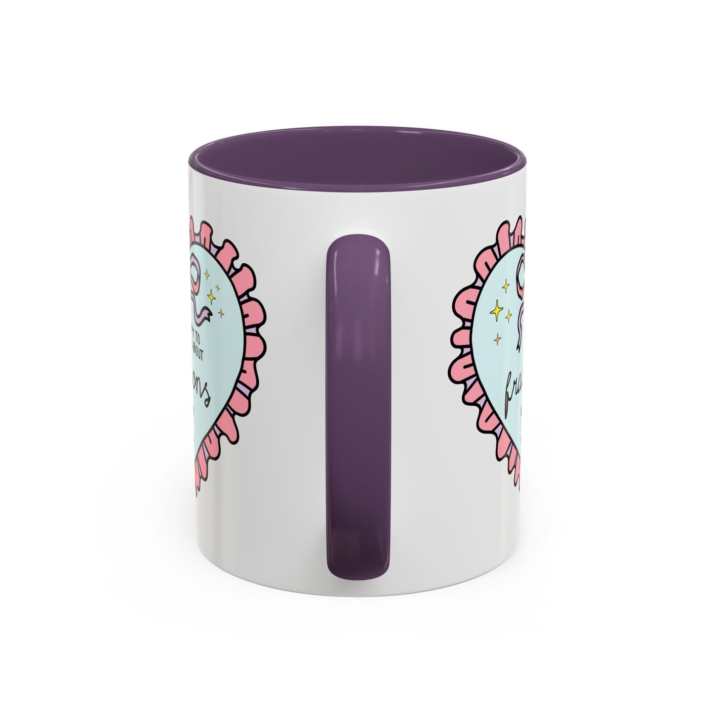Happy to Talk About Fractions Coffee Mug