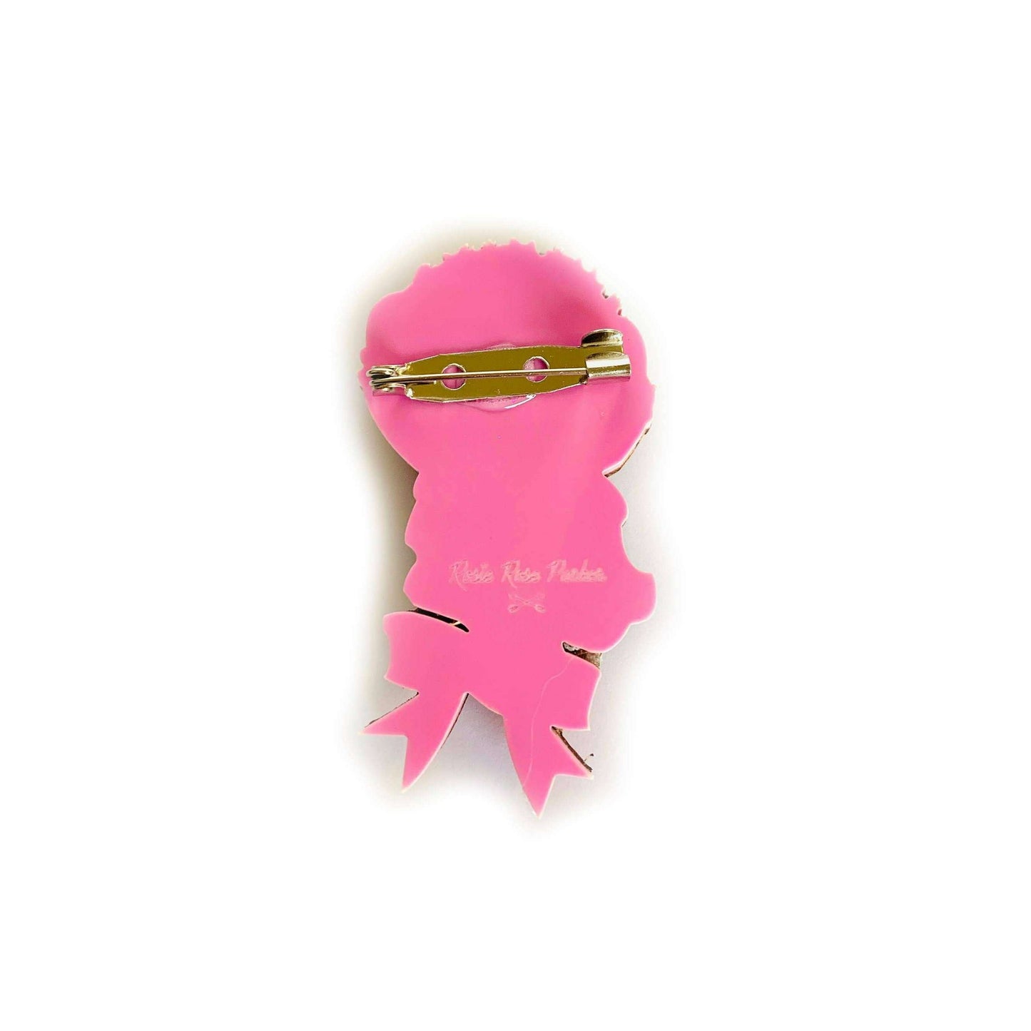 Harriet and her Easter Bonnet Brooch