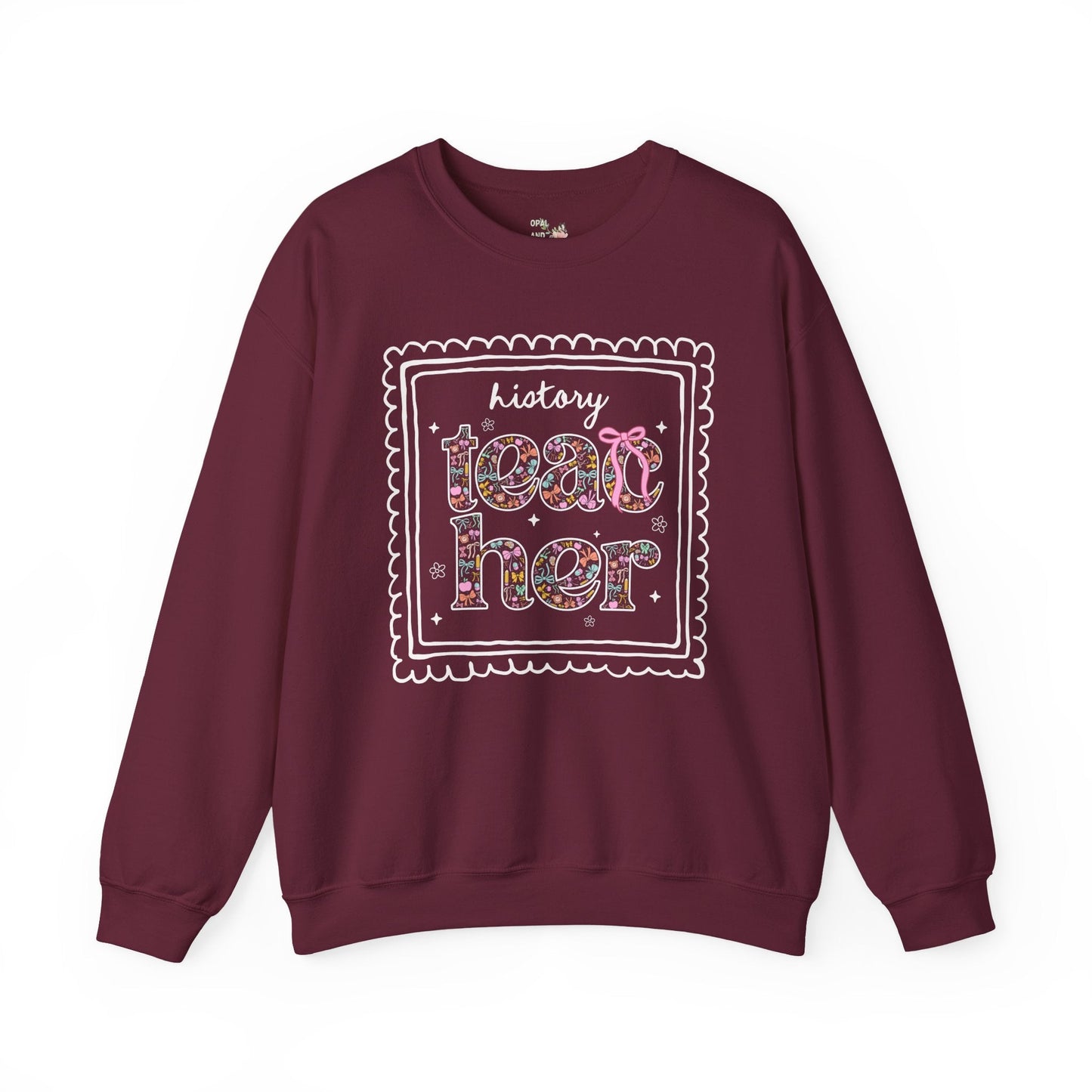 History Teacher Sweatshirt for Back to School