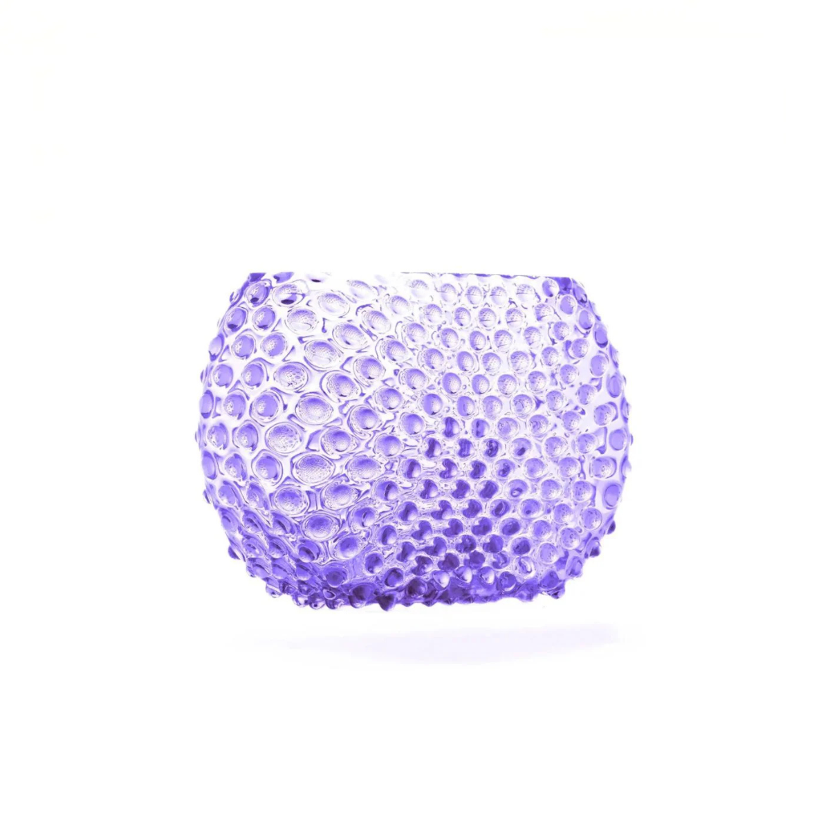 Hobnail Vase - Optic - Lilac Bloom