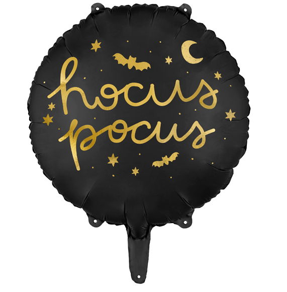 Hocus Pocus Round Foil Balloon – 18" Halloween Decor | Ellie’s Party Supply