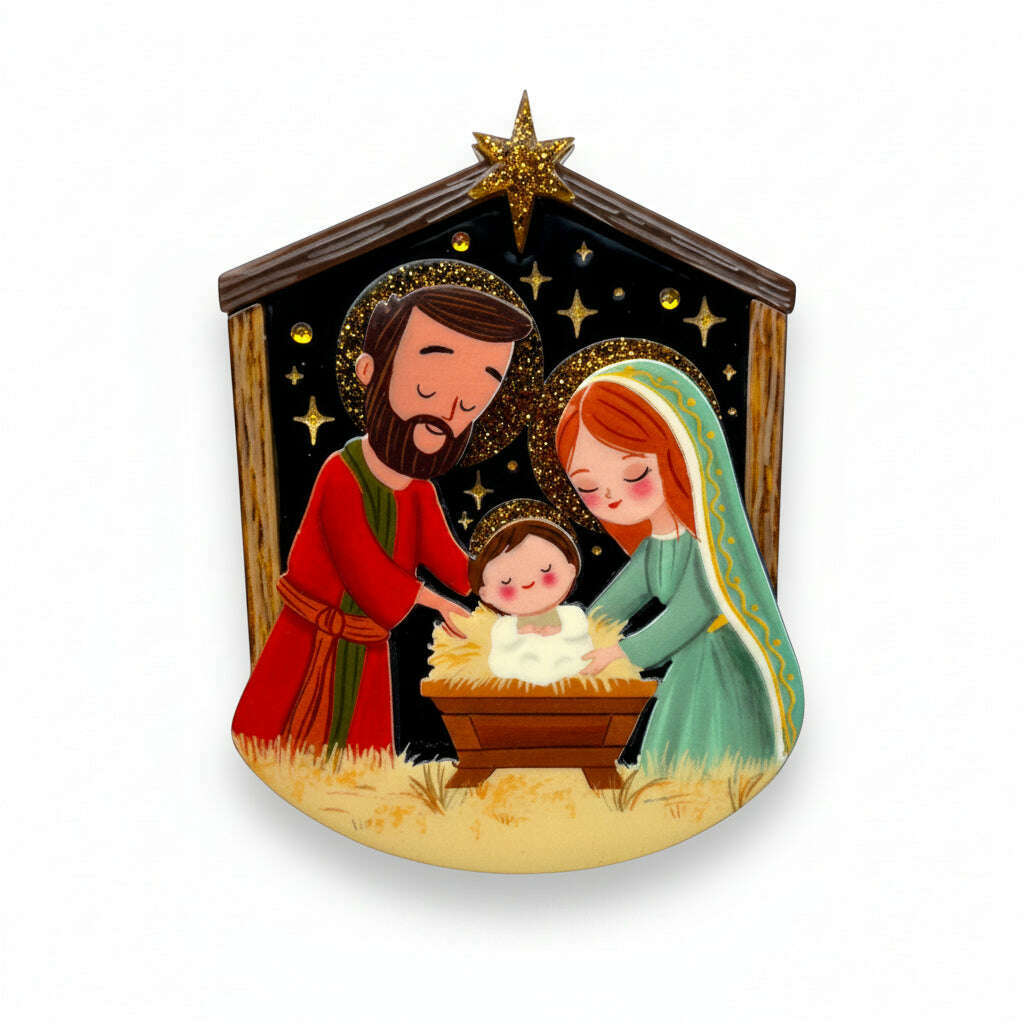 Holy Night Brooch by Laliblue x Lipstick & Chrome