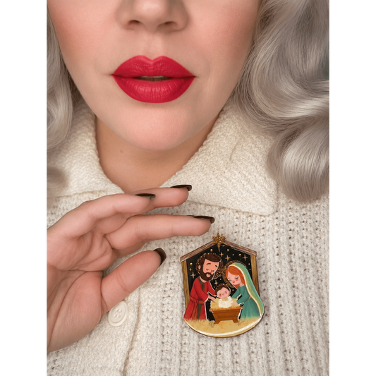 Holy Night Brooch by Laliblue x Lipstick & Chrome