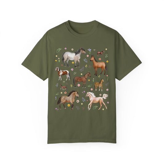 Horse Lover Nineties Throwback Tee
