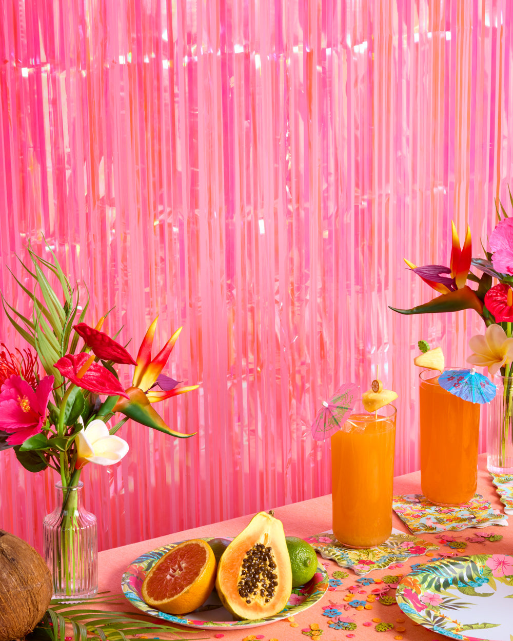 That's Hot Curtain - iridescent foil curtain