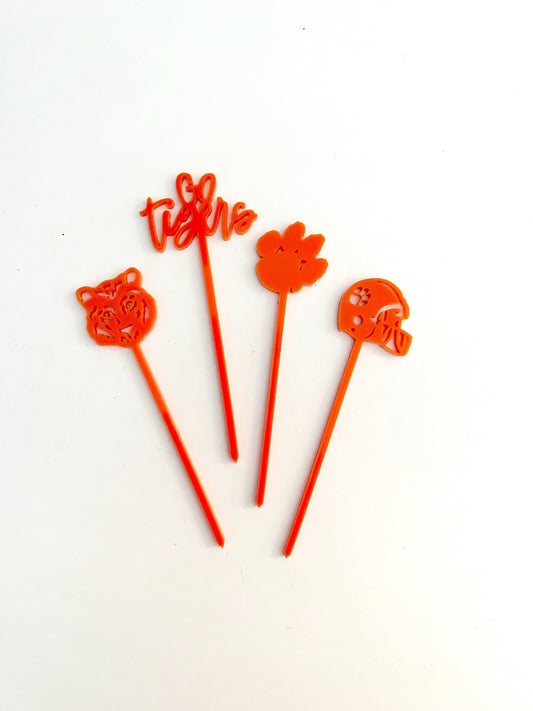 Clemson Food Pick - Skewer Set