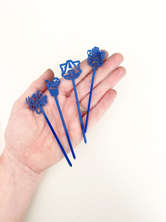 Auburn Food Pick-Skewer Set