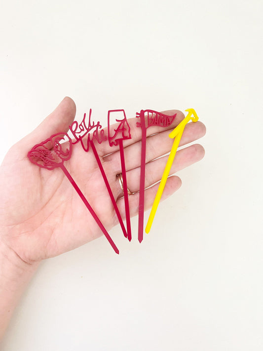 Alabama Food Pick-Skewer Set