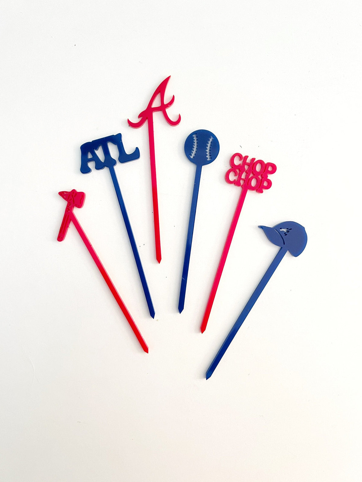 Atlanta Braves Food Pick - Skewer Set