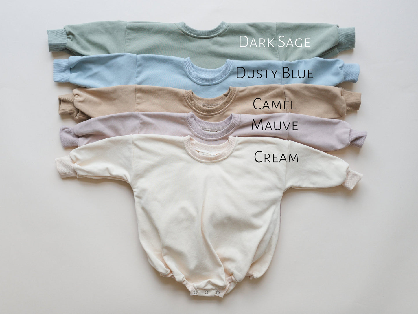 Distressed Shamrock Sweatshirt Romper - more colors