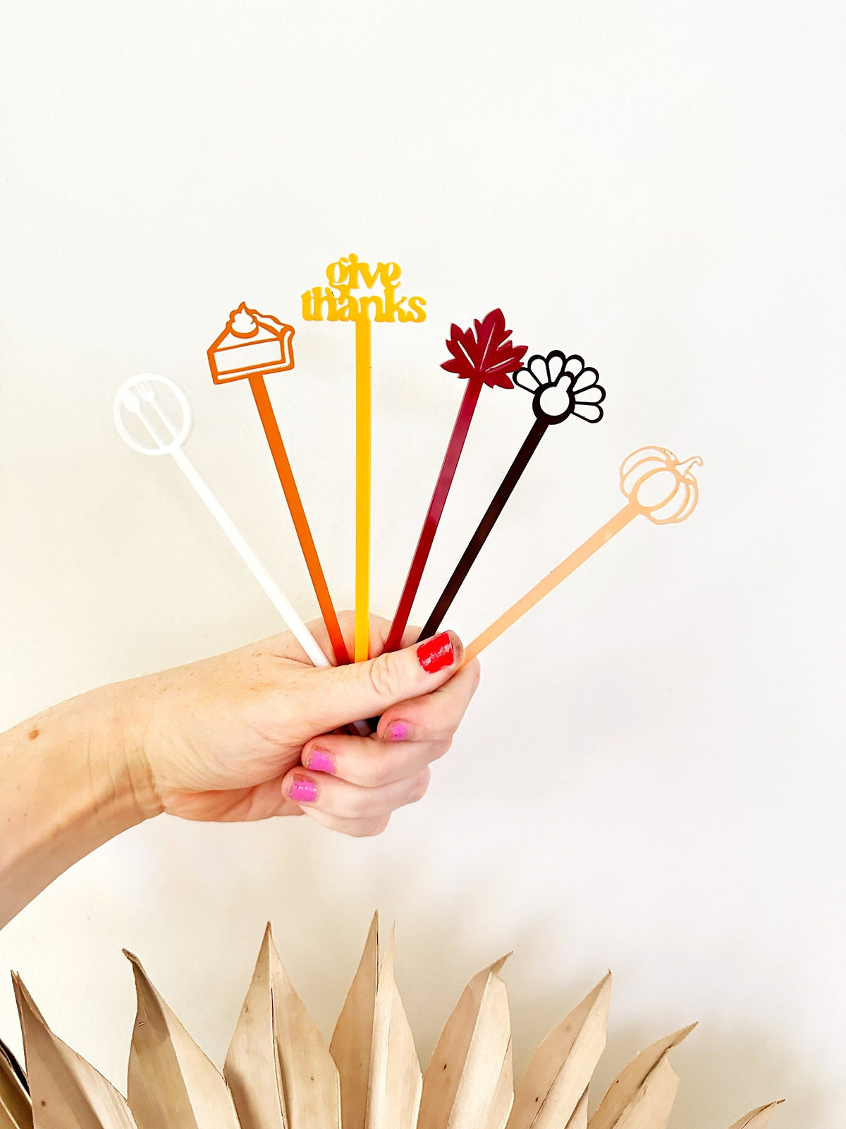 Thanksgiving Stir Stick Set