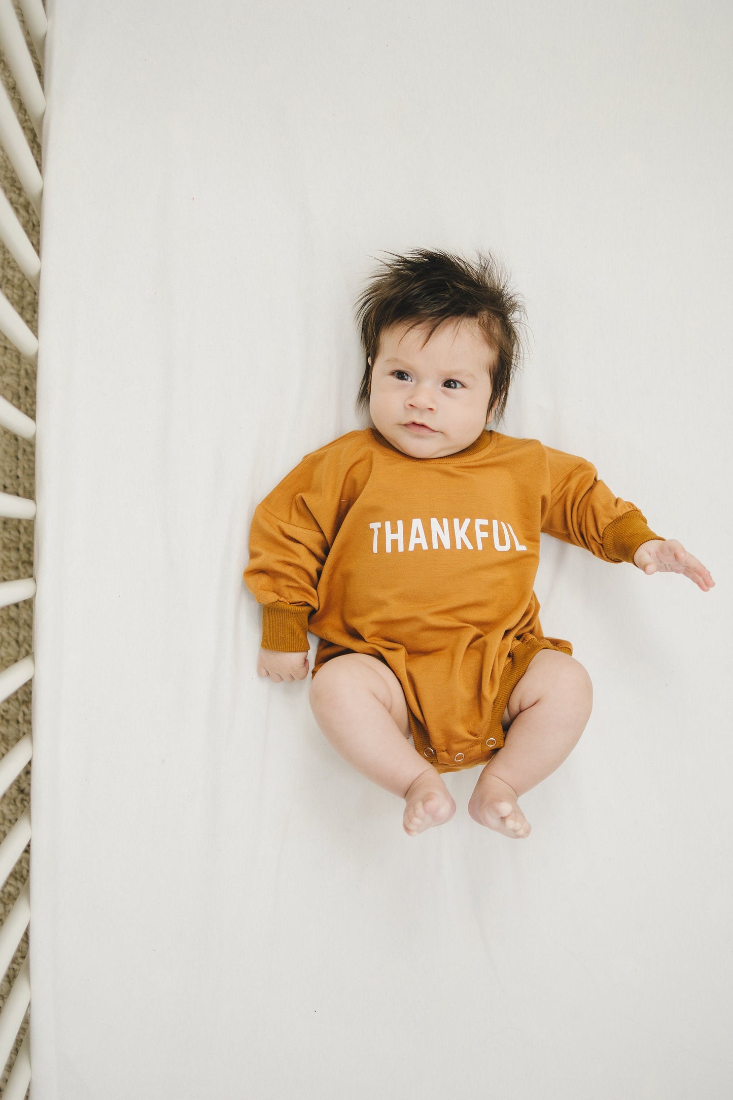 Thankful Bamboo Sweatshirt Romper