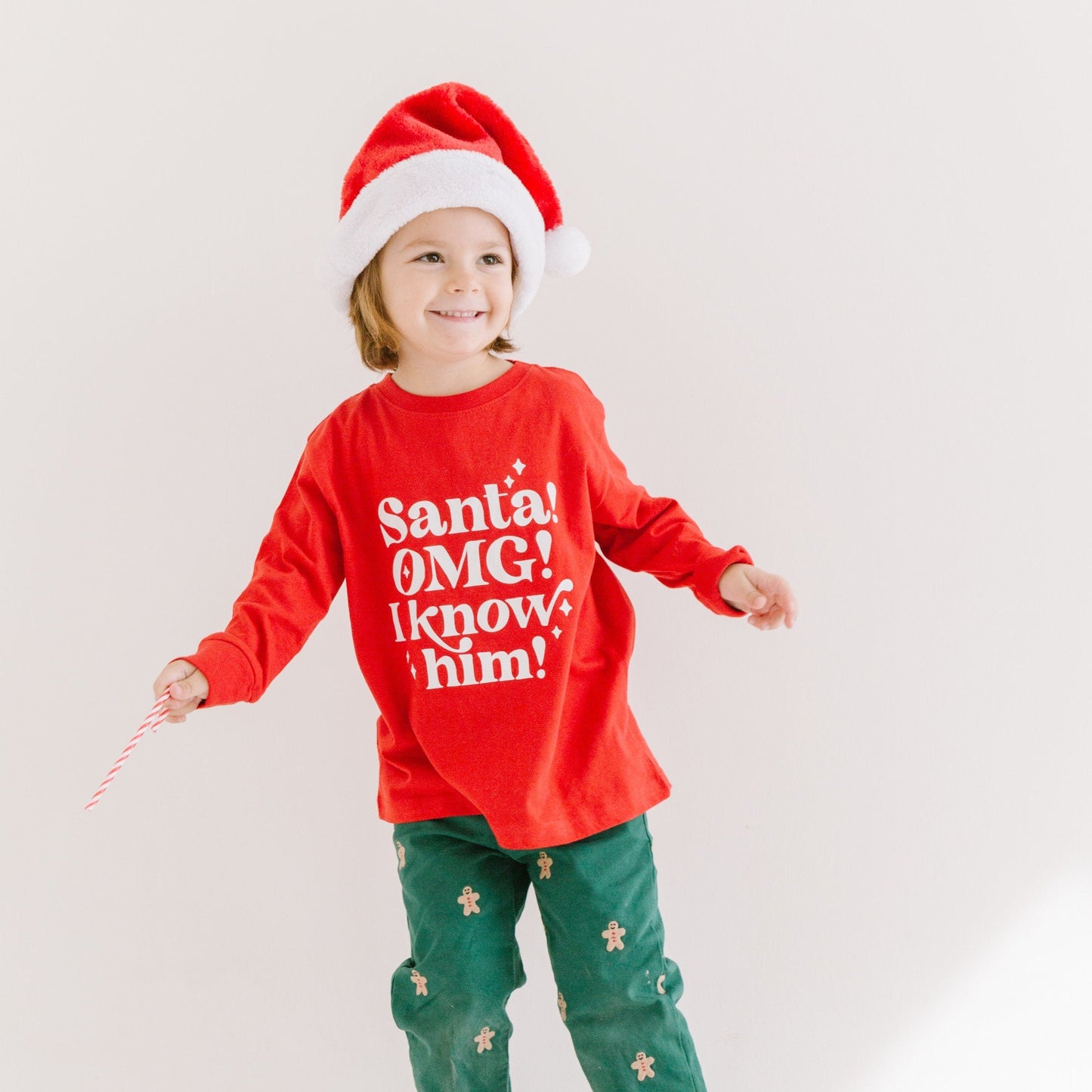 Santa! omg I know him!