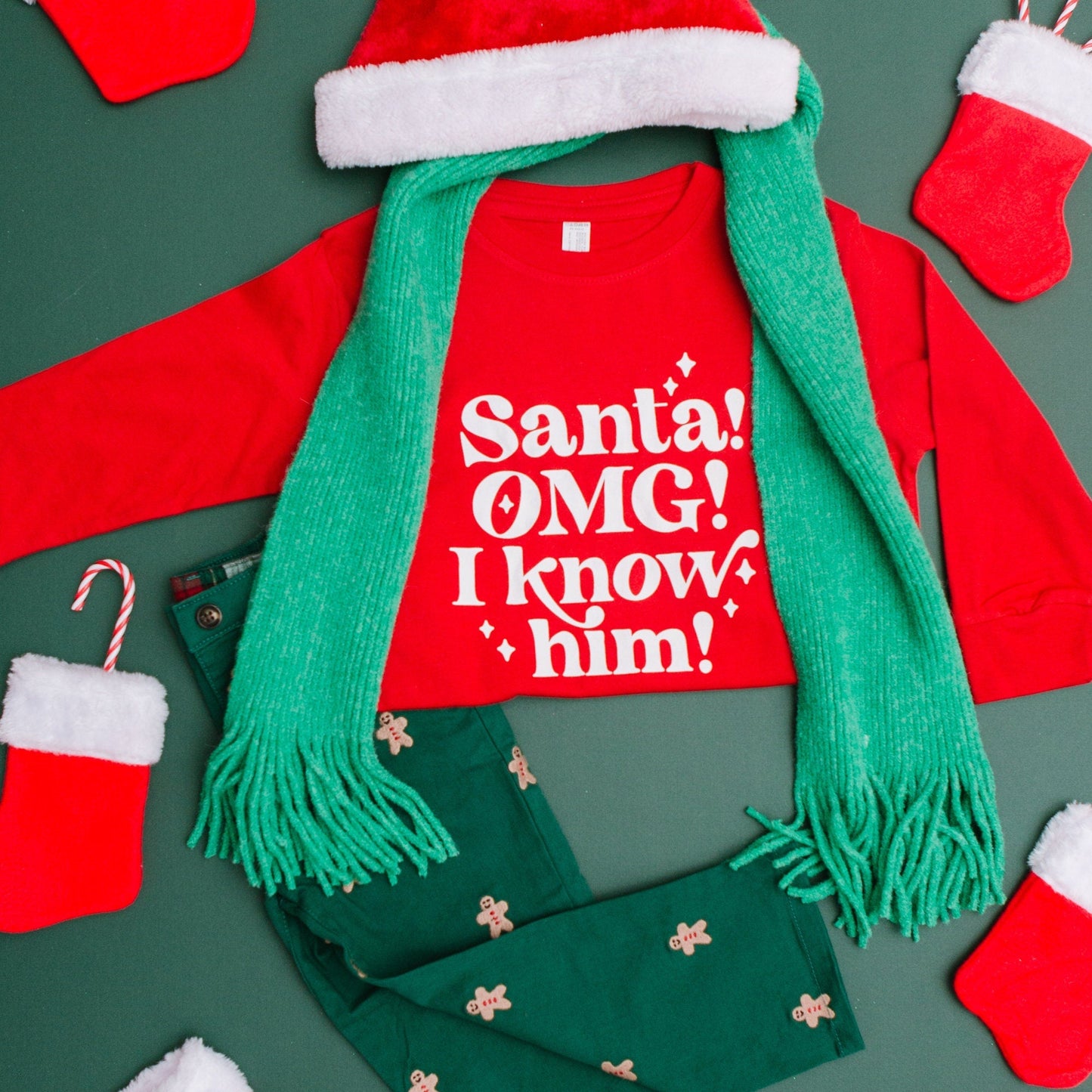 Santa! omg I know him!