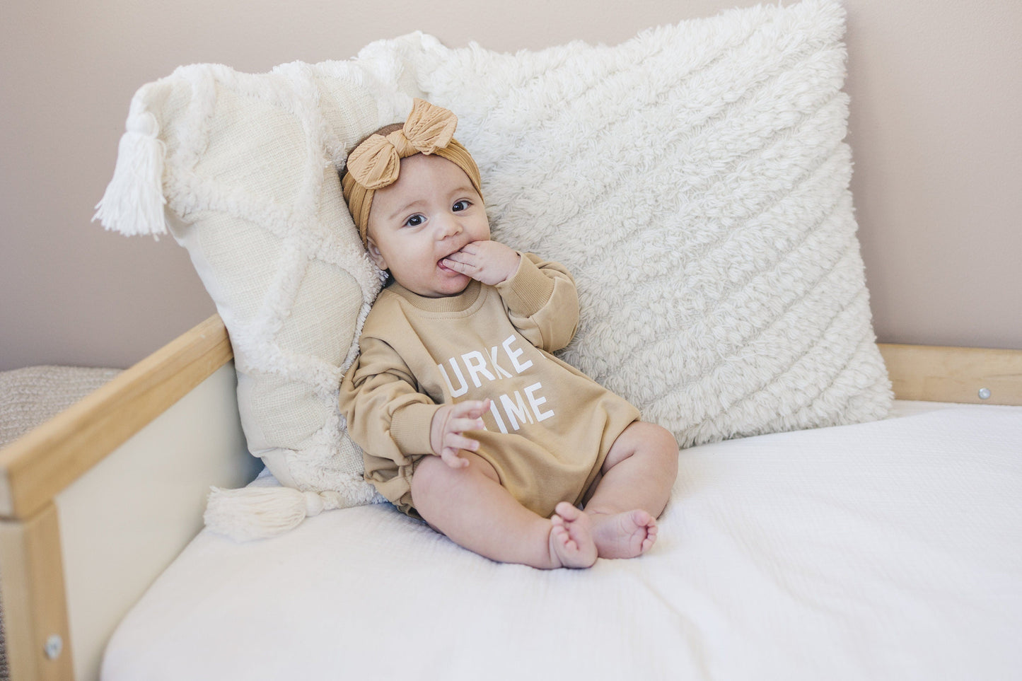 Turkey Time Sweatshirt Romper  - more colors