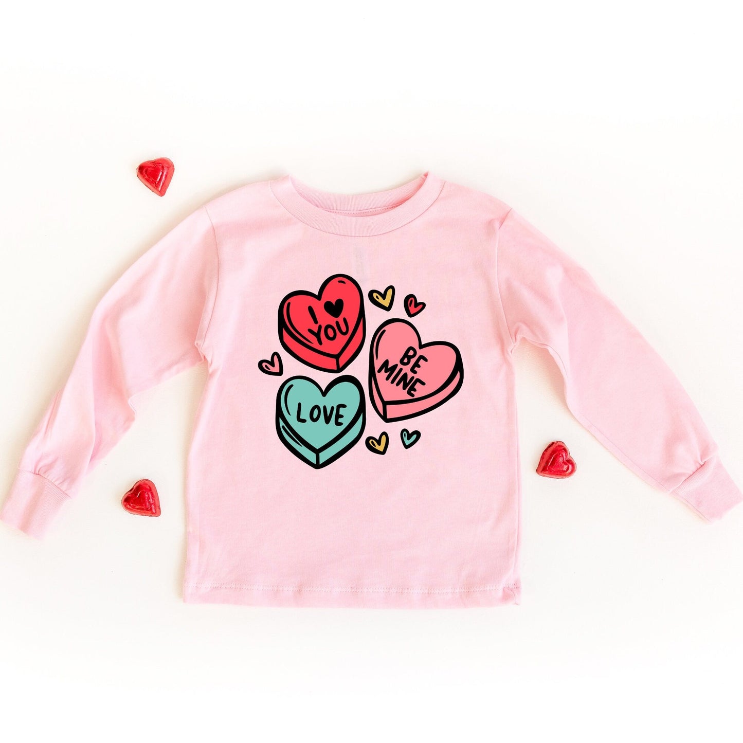 Candy Hearts Long Sleeve
