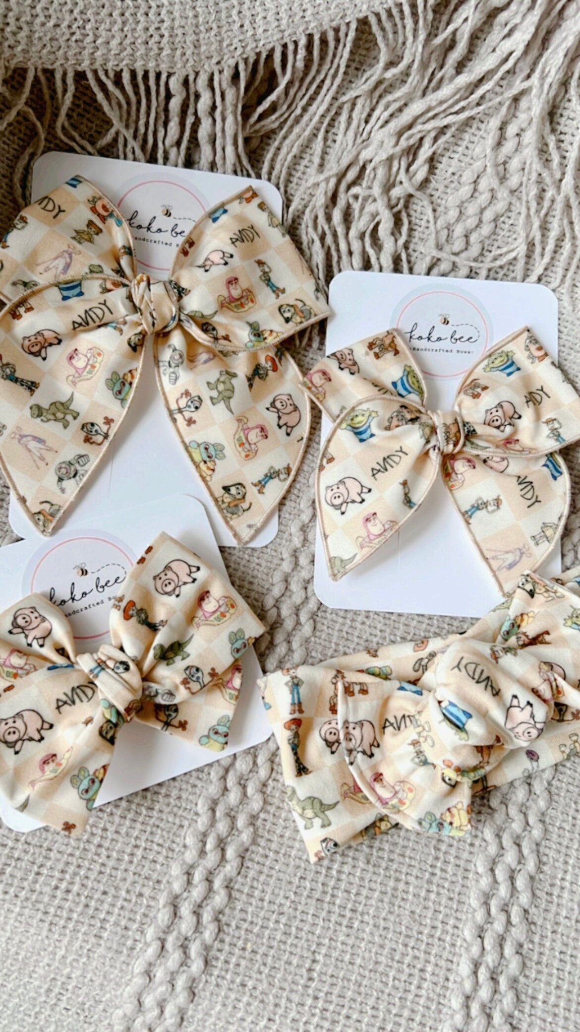 TS You've Got A Friend In Me Bows