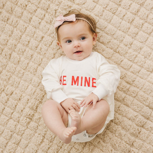 Be Mine Bamboo Sweatshirt Romper