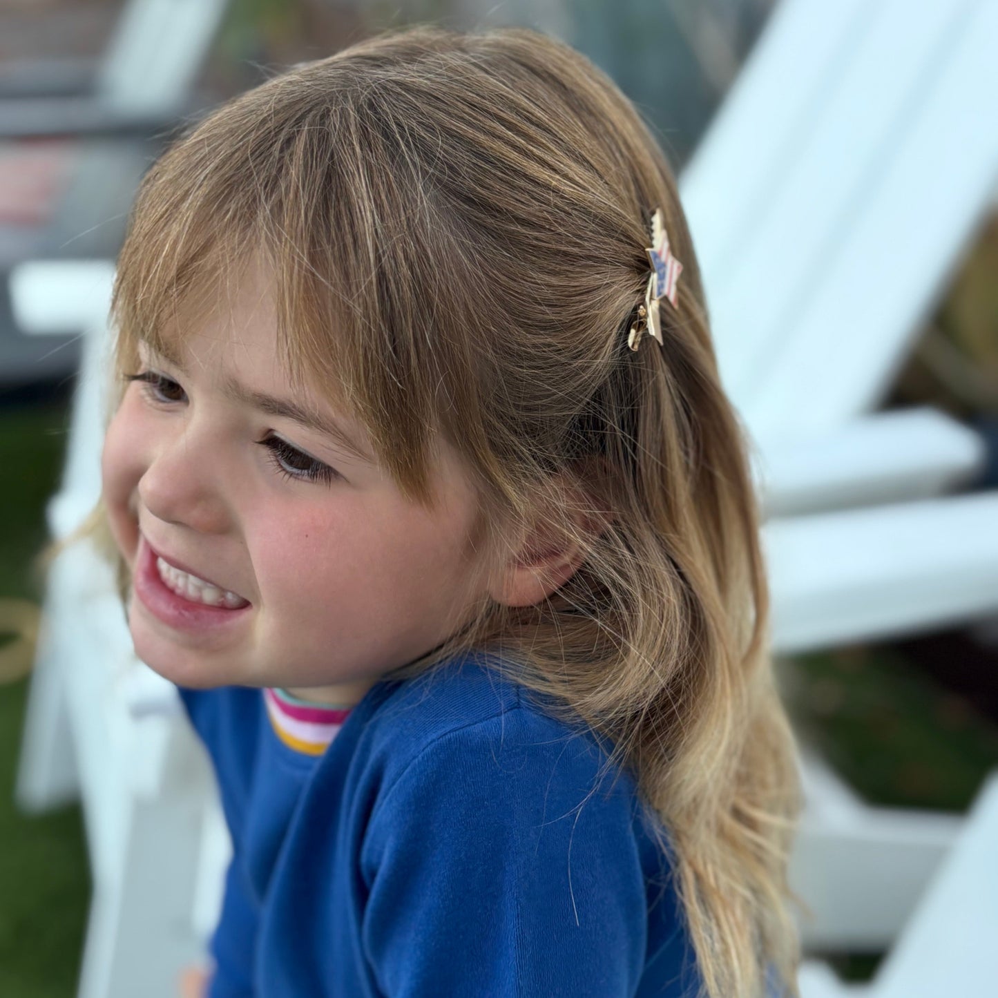 Star Spangled Clips (Set of 3)