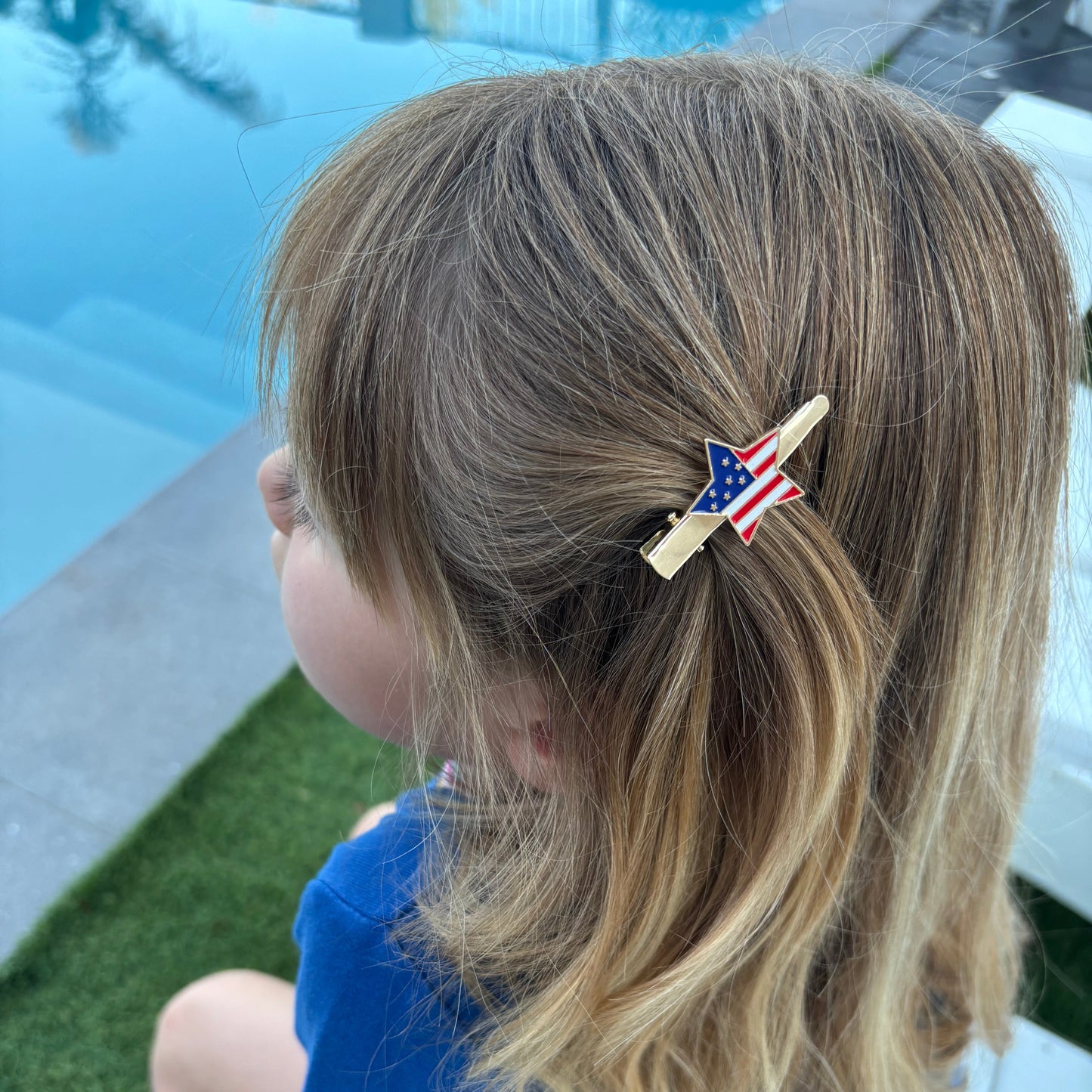 Star Spangled Clips (Set of 3)