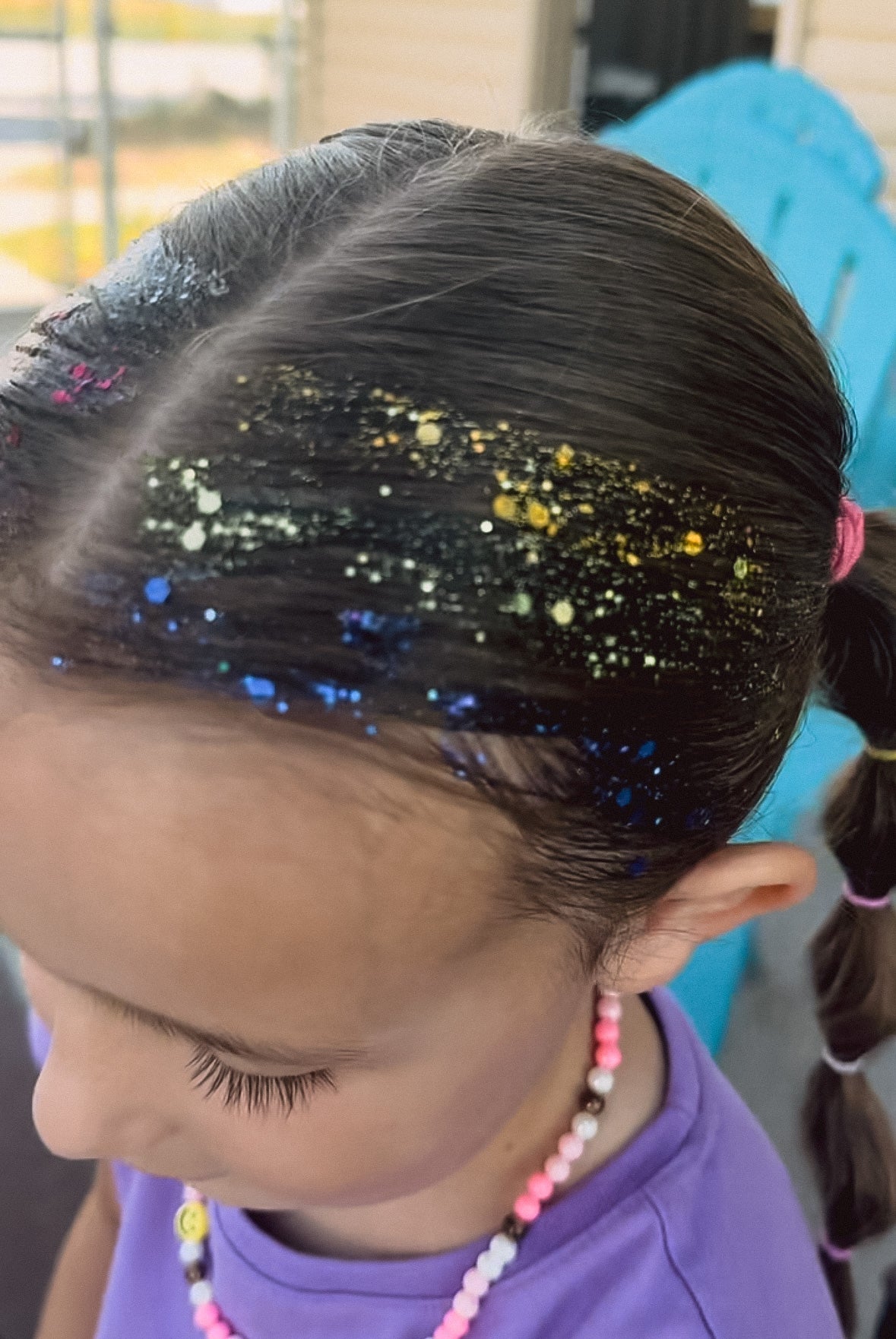 Rainbow Hair Glitter Stack | School is Cool Collection