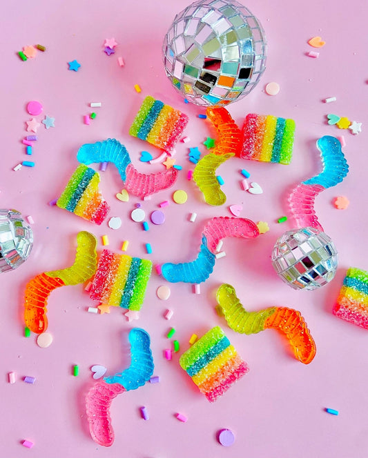 Gummy Worm Earrings