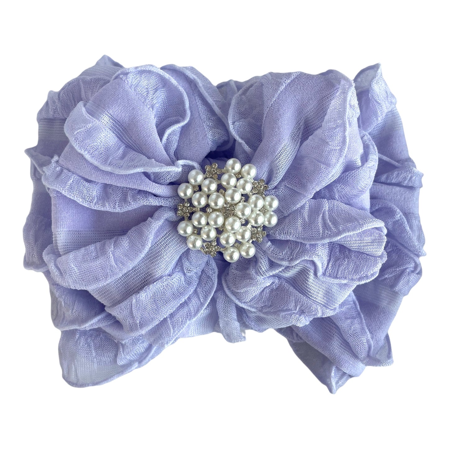 Pearl Ruffled Headband
