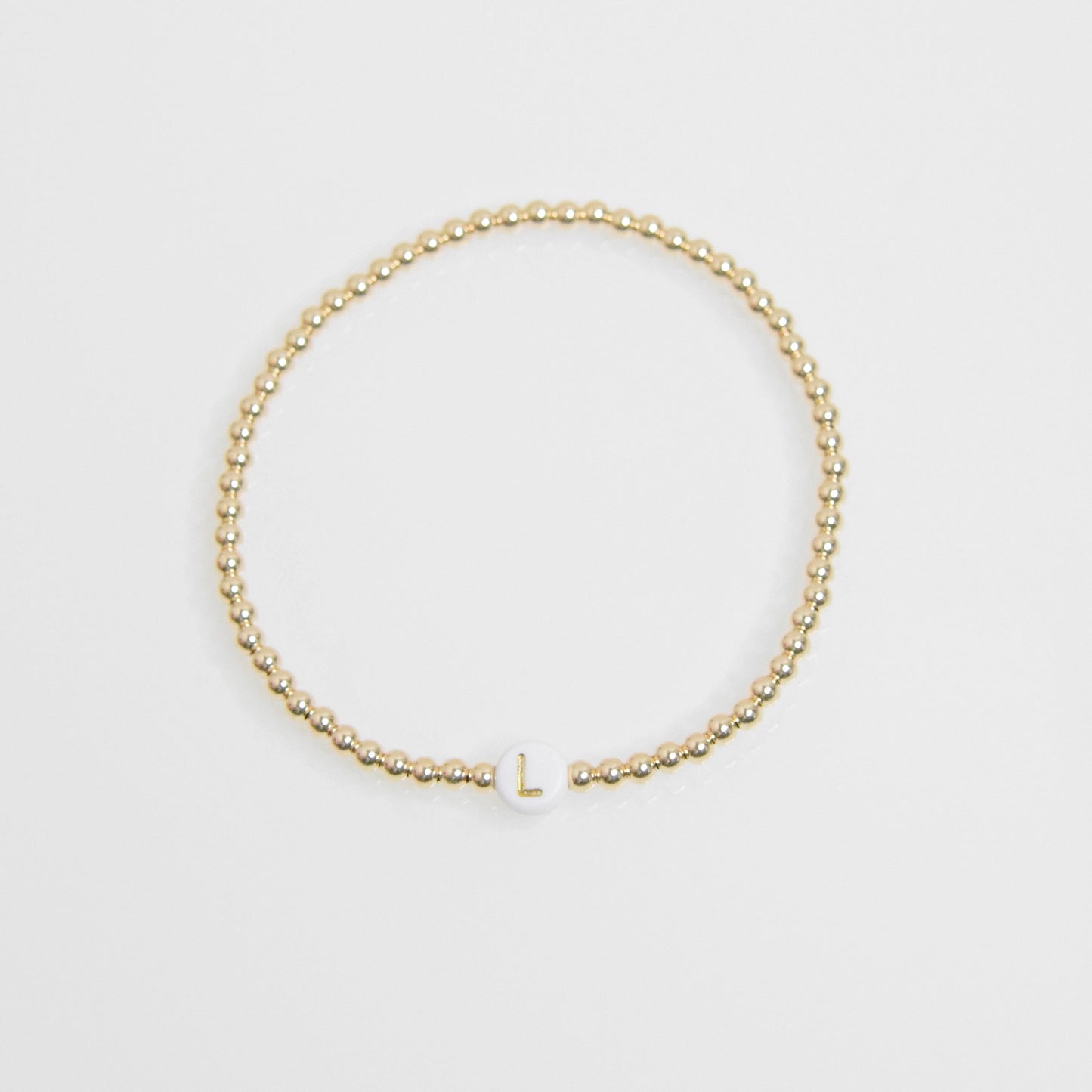 Gold Initial Bracelet
