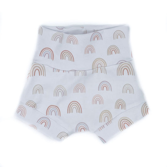 Neutral Rainbow Shorties (Matching)