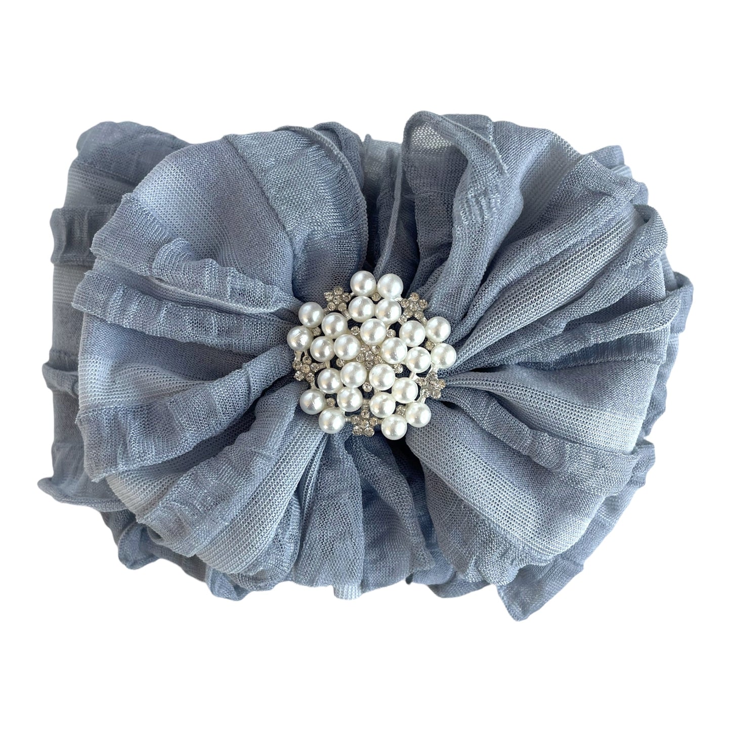 Pearl Ruffled Headband