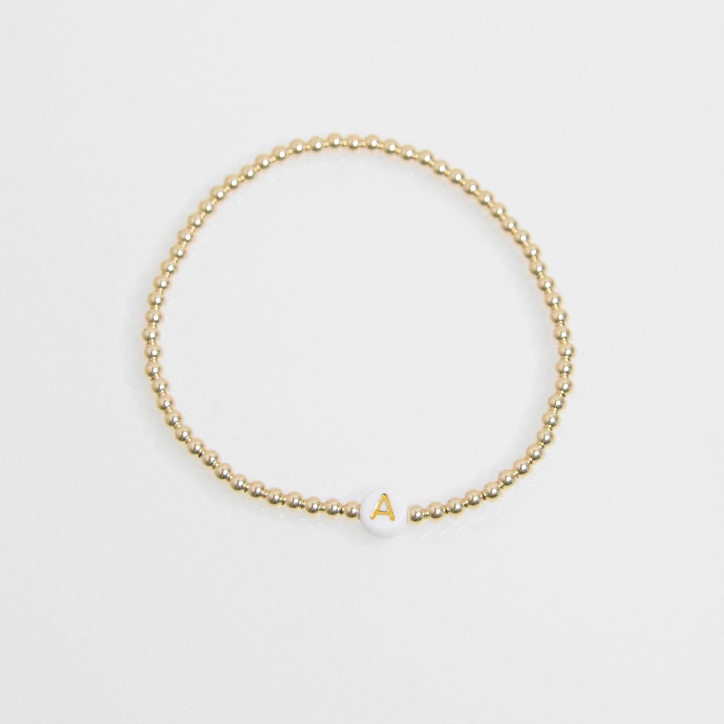 Gold Initial Bracelet