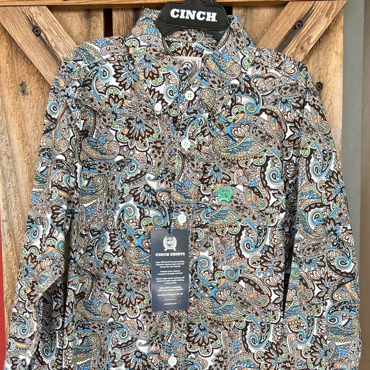Brown Paisley | Cinch Boys