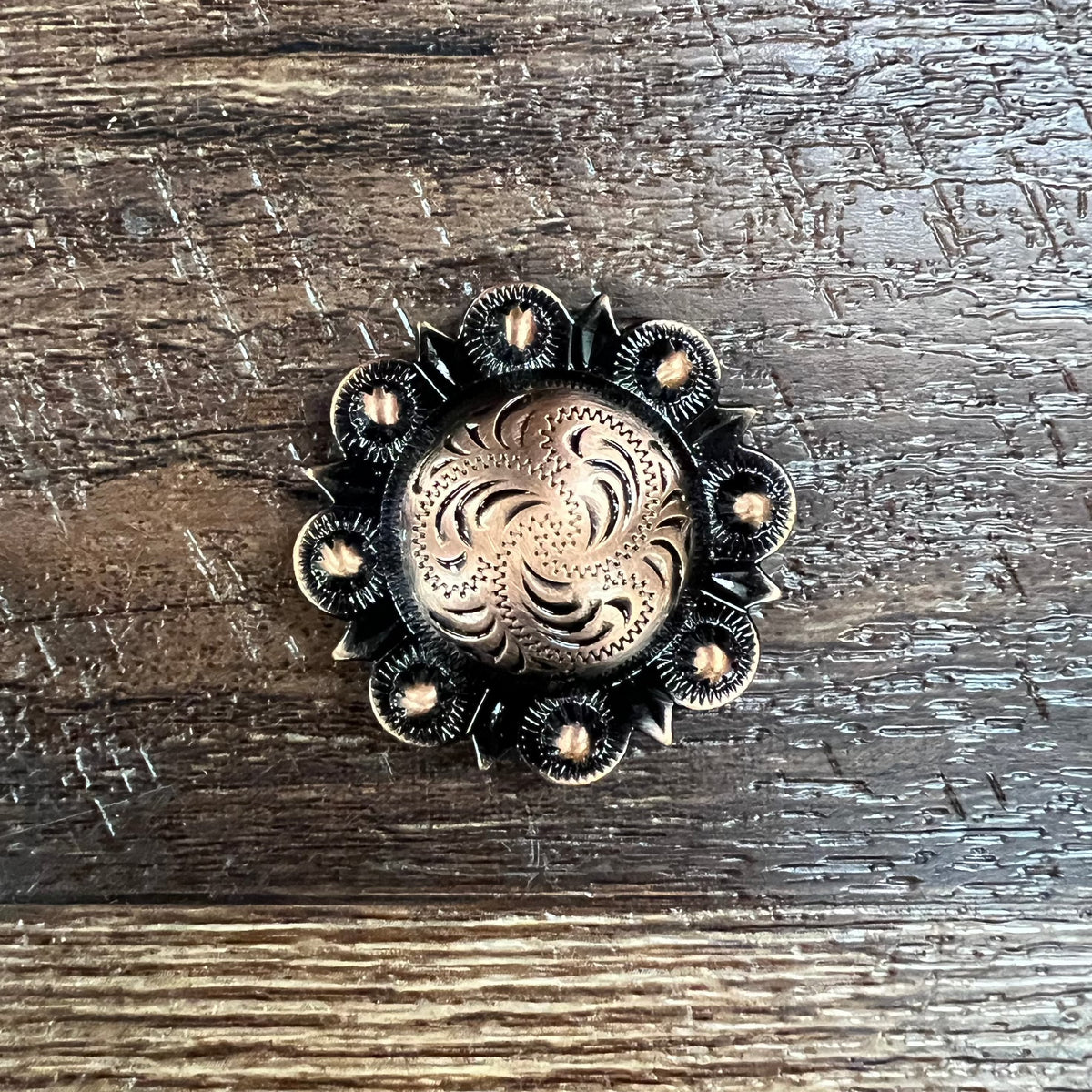 Antique Bronze Concho