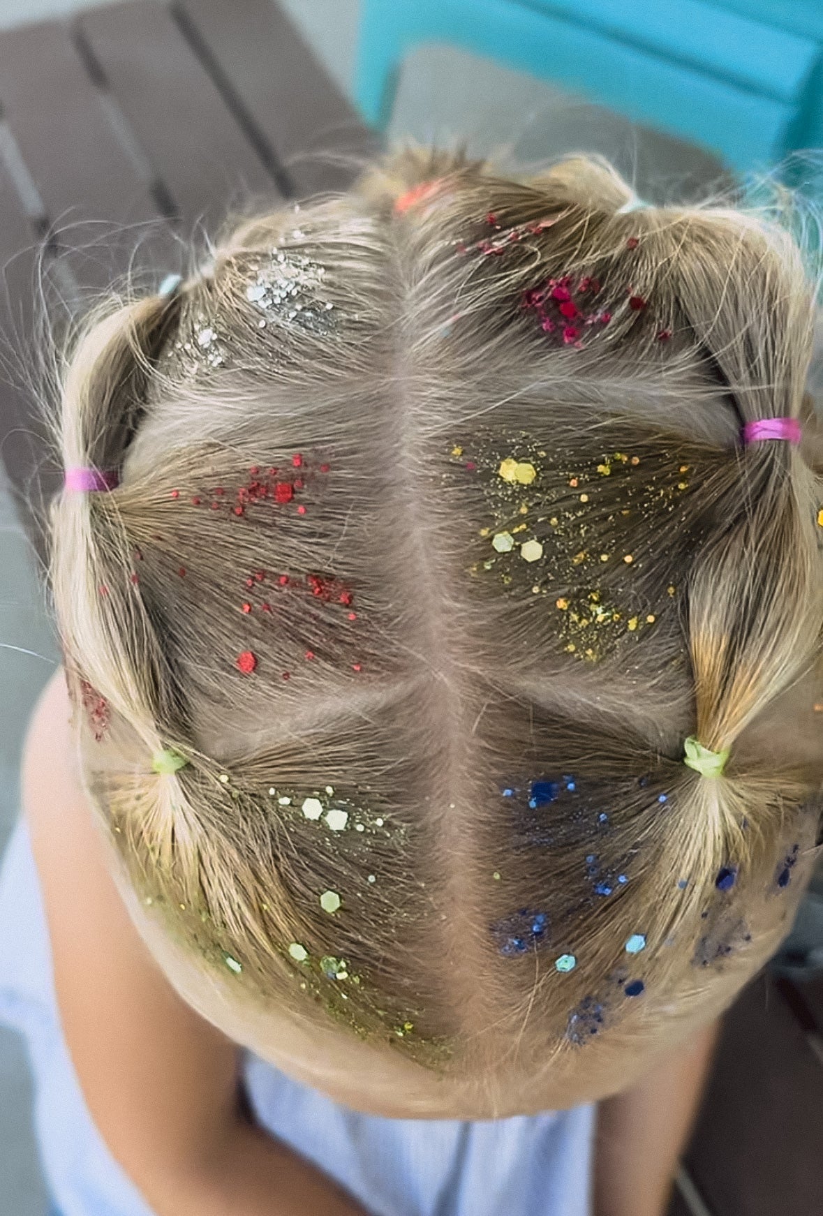 Rainbow Hair Glitter Stack | School is Cool Collection