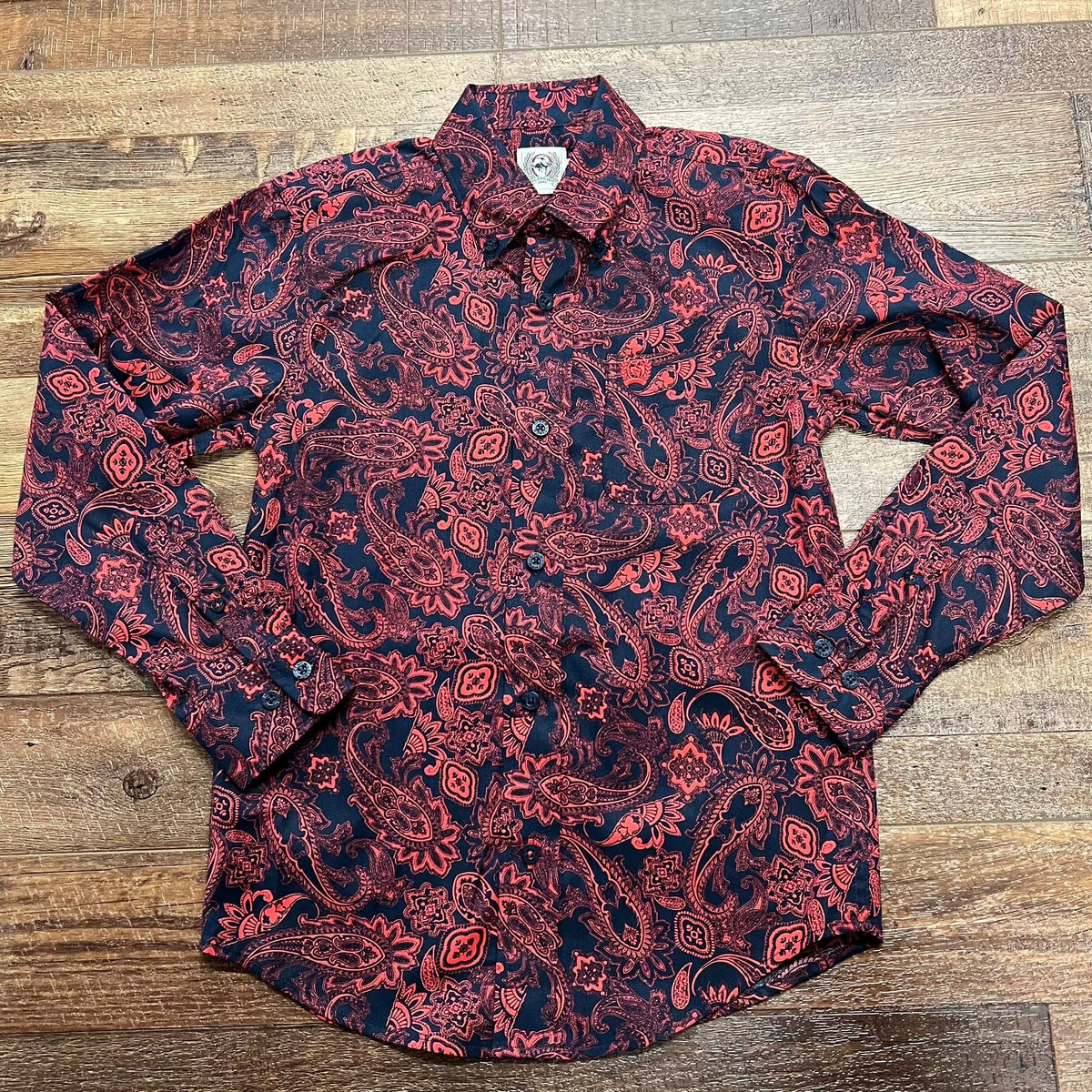 Red Paisley Print | Cinch Boys