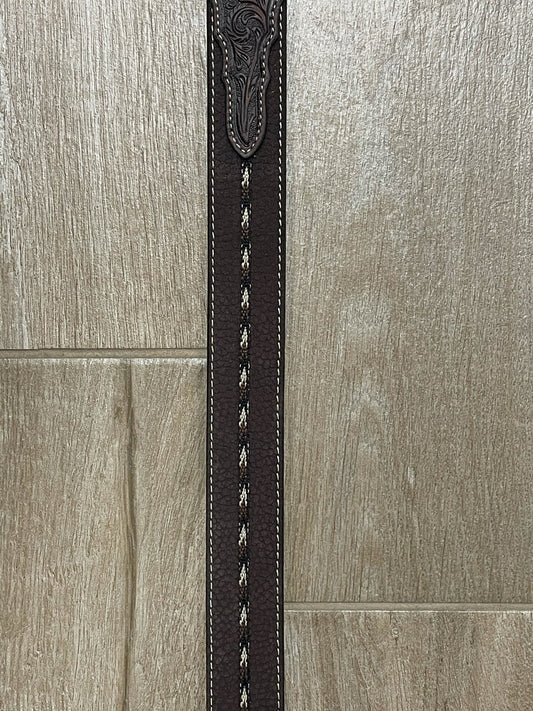 Brown Belt with Braid | Ariat Mens