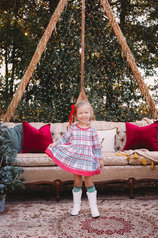 Christmas Plaid Dress