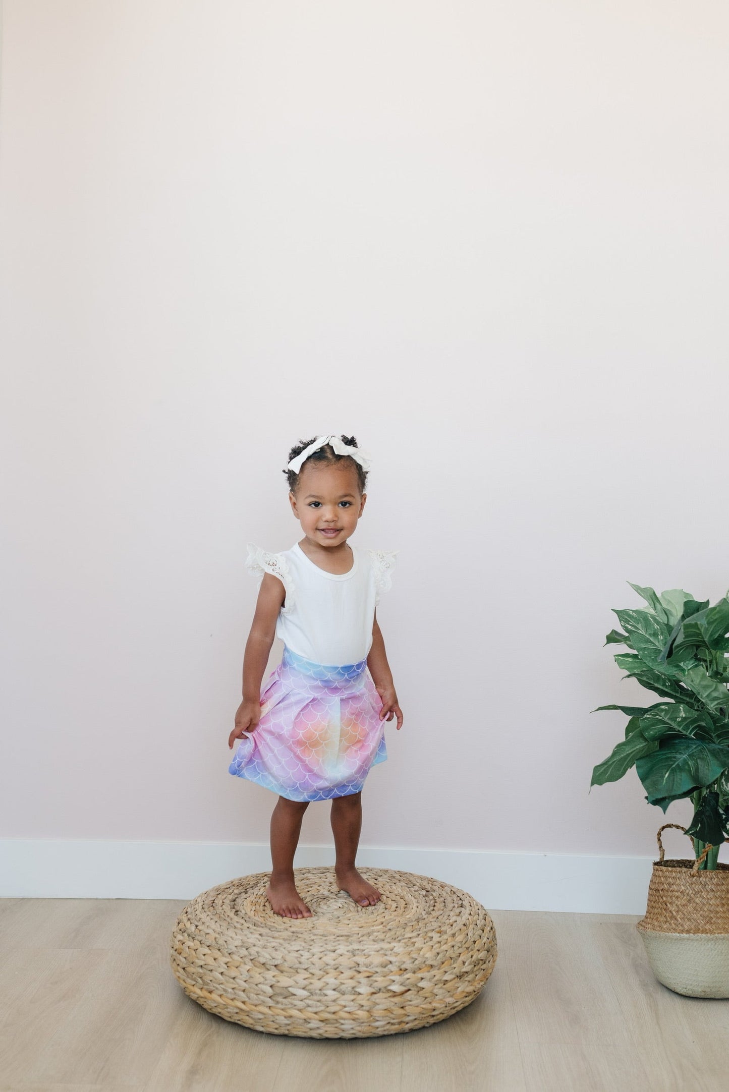 pastel mermaid skirt (matching waist)