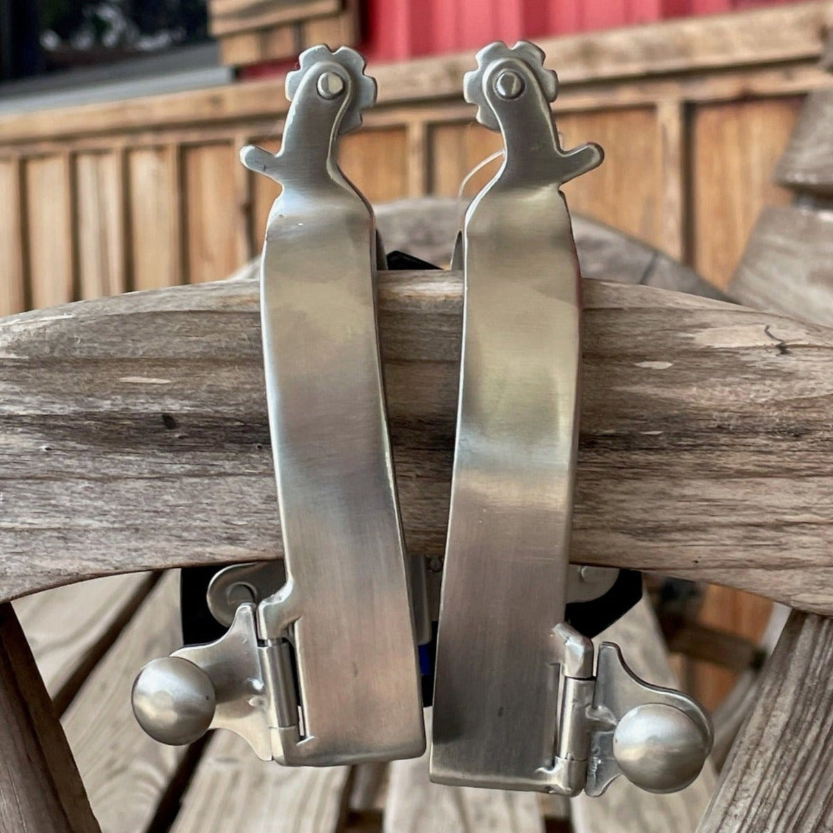 Short Shank Roper Spur
