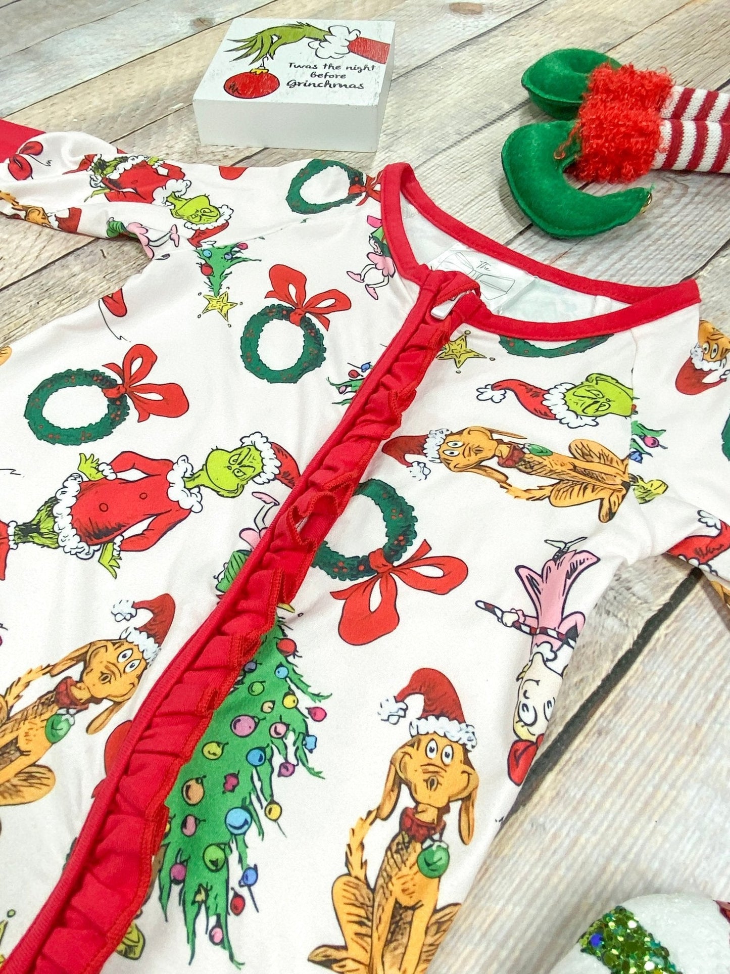 It's Grinchmas Time Infant Onesie