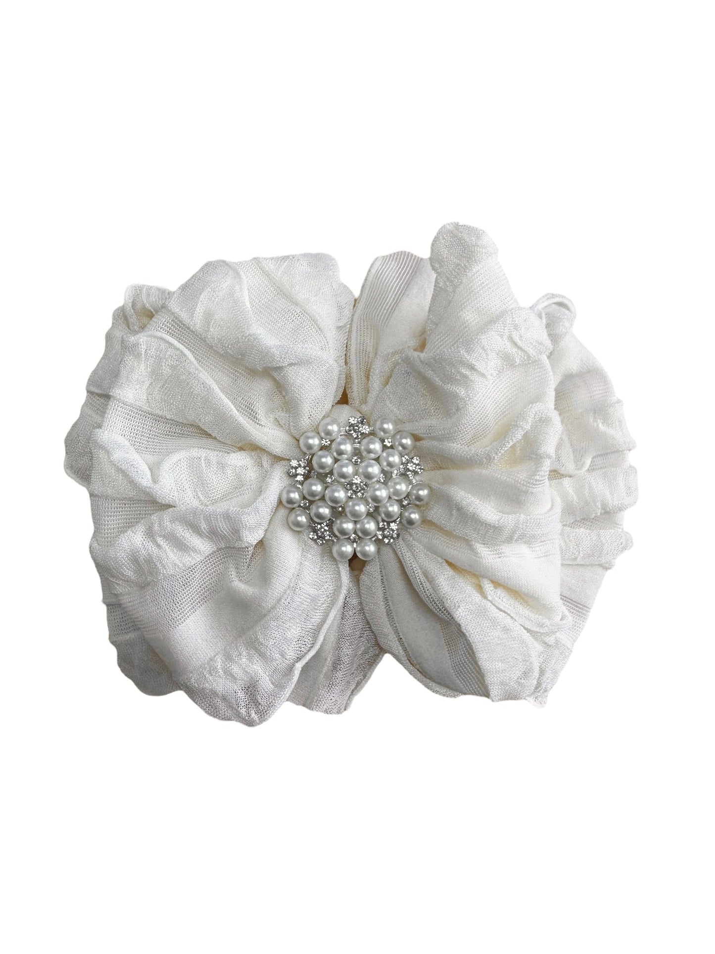 Pearl Ruffled Headband