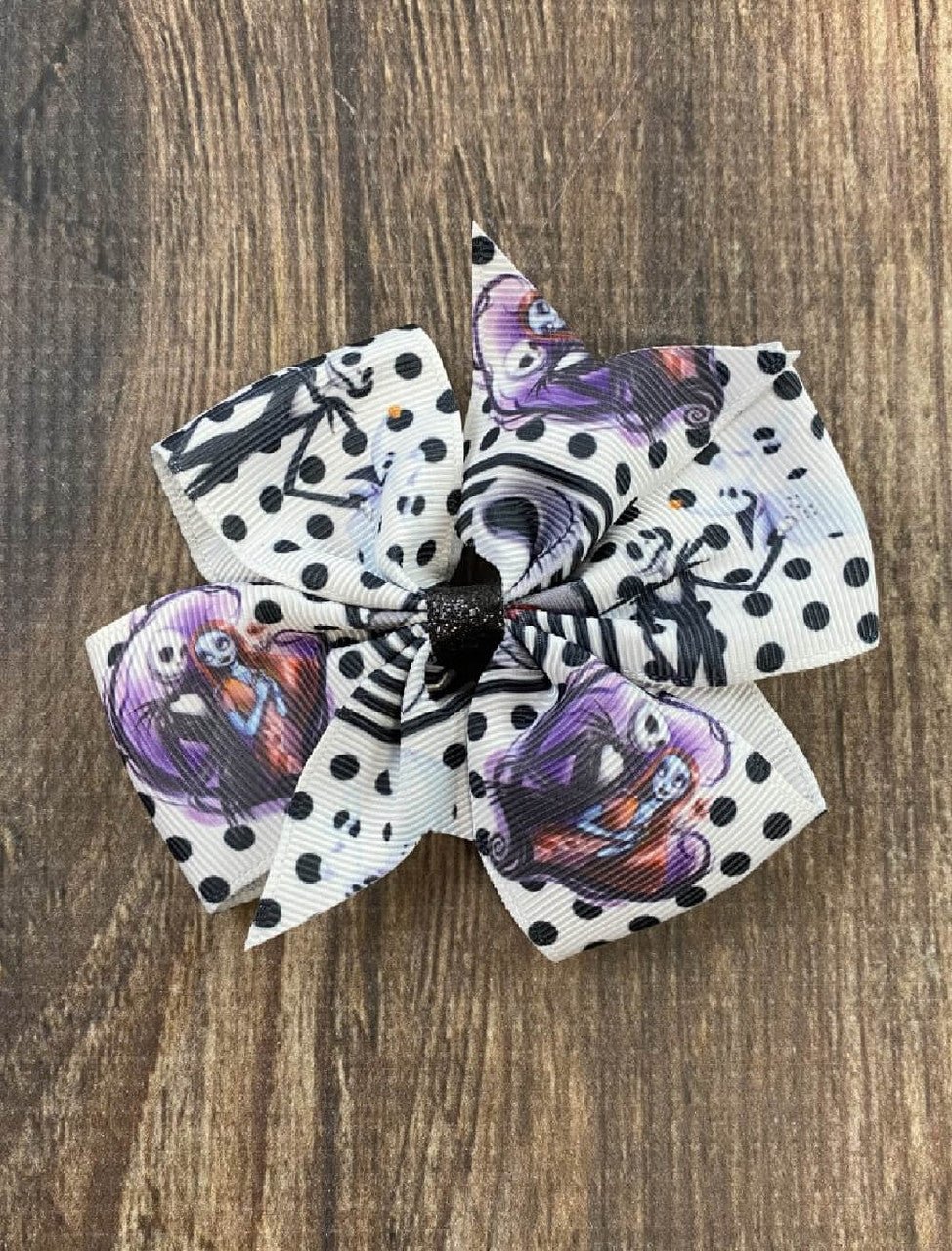 Jack Skellington Hair Bow