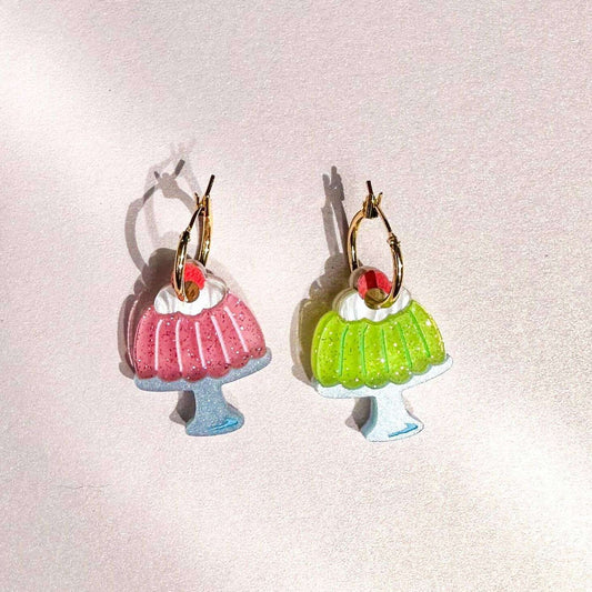 Jello Pudding Earrings