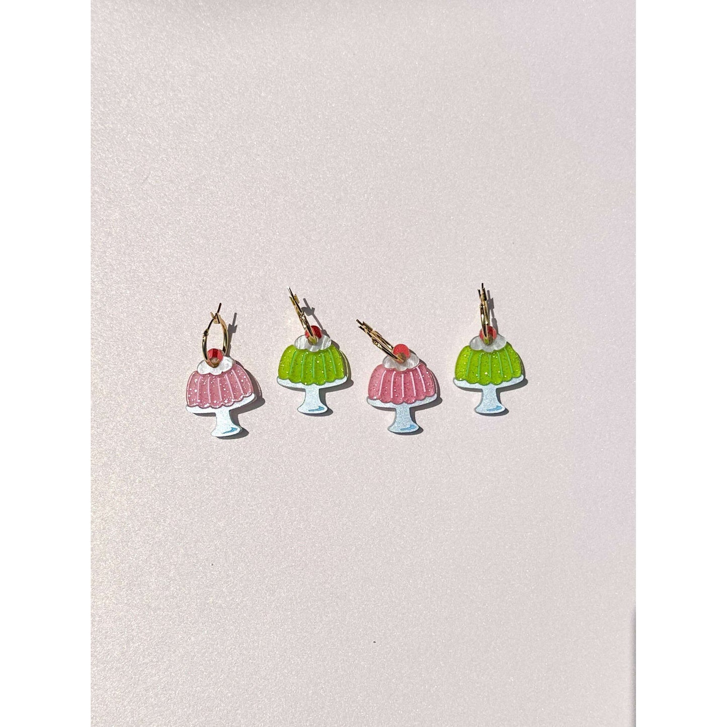 Jello Pudding Earrings