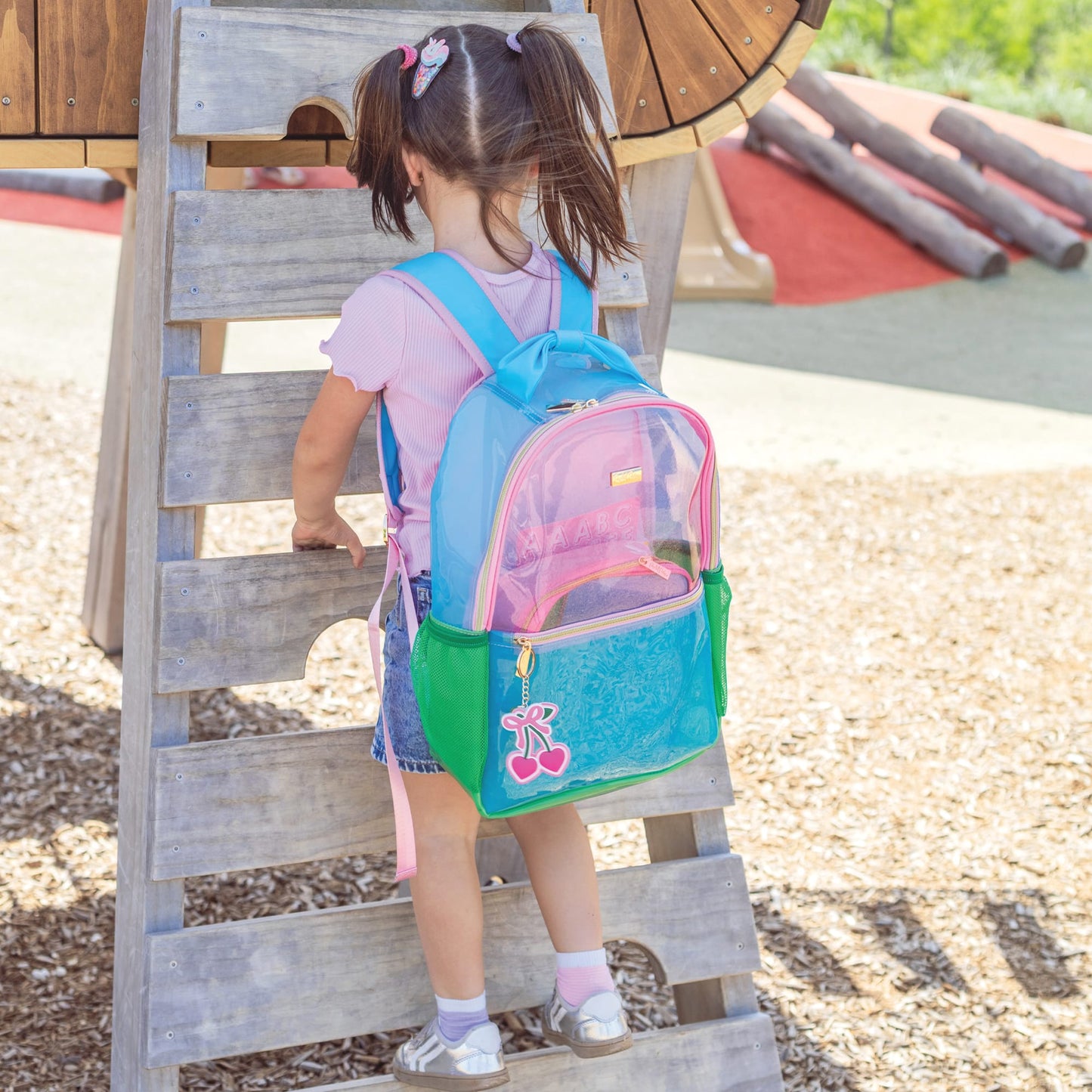Colorblock Jelly Backpack