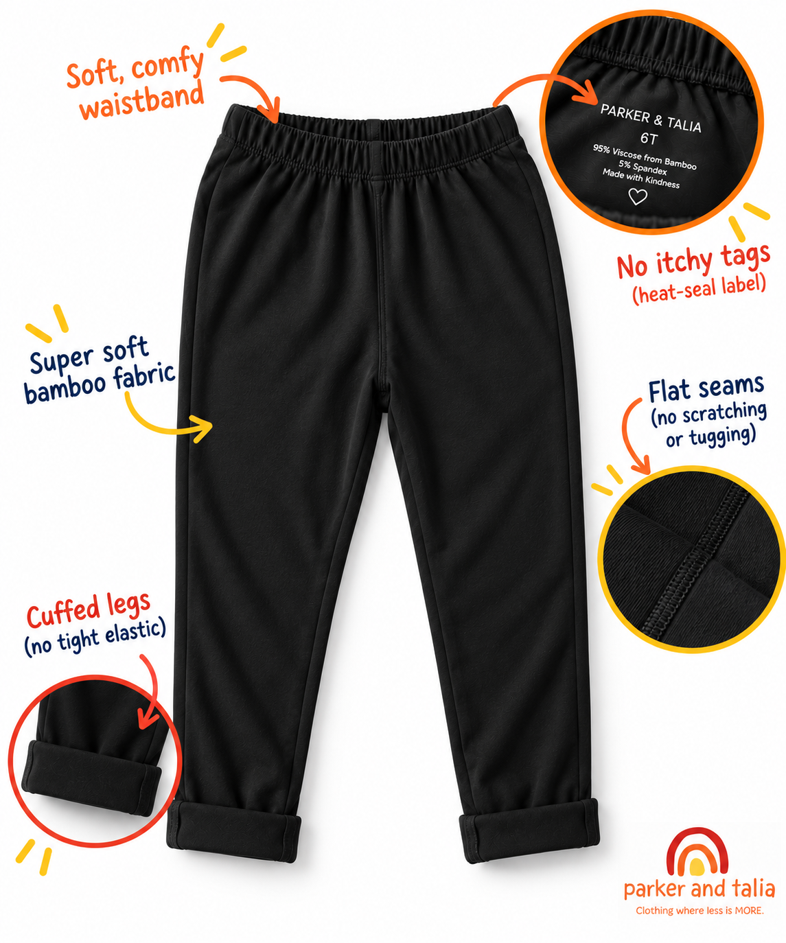 The Everyday Cozy Pink Jogger For Kids With Sensory Issues