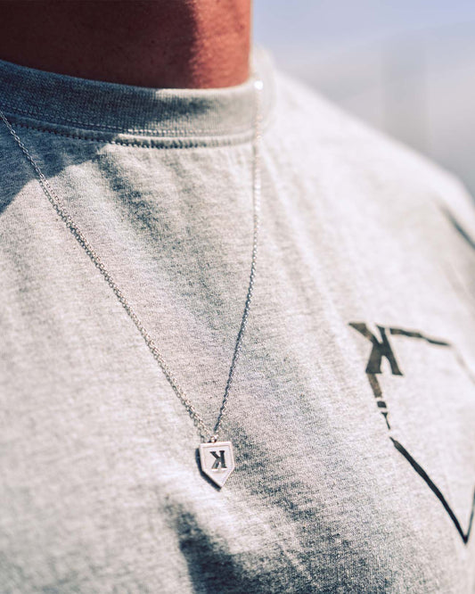 K Pendant and Chain