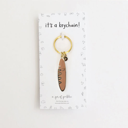 Baguette Keychain